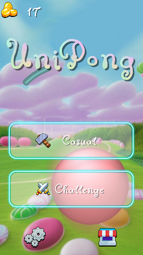 Android application UniPong screenshort