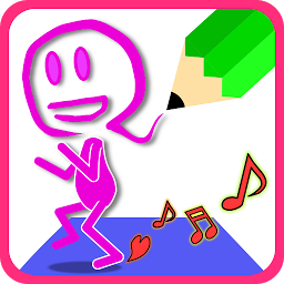 Icon image Draw->Dance! Drawing the face