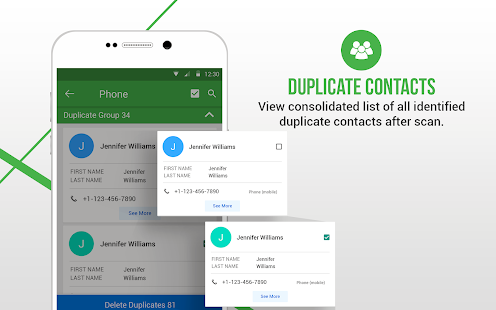 Duplicate Contacts Fixer Screenshot
