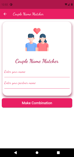 Couple Name Combiner- 2024 Screen 3