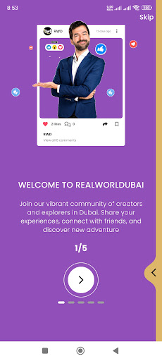 Android application RWD screenshort