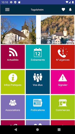 Android application Tagolsheim screenshort