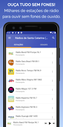 Android application Rádios de Santa Catarina AM/FM screenshort