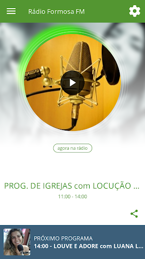 Android application Rádio Formosa FM screenshort