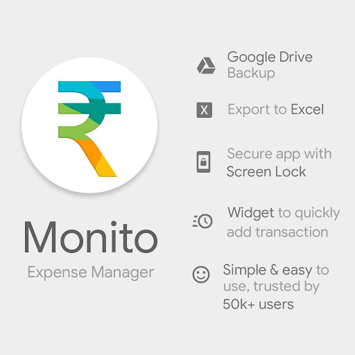 Android application Monito Expense Manager screenshort