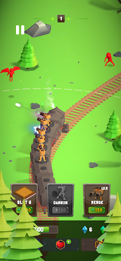 Train Defense: Merge N Fight - Screenshot 2