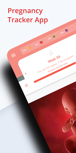 Android application Elika - Pregnancy Tracking screenshort