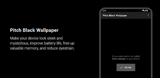 Pitch Black Wallpaper