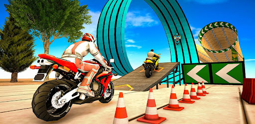 Mega Ramp Bike Stunt Games 3D