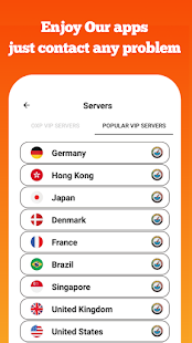 OXP VPN - Secure VPN Proxy Tangkapan layar