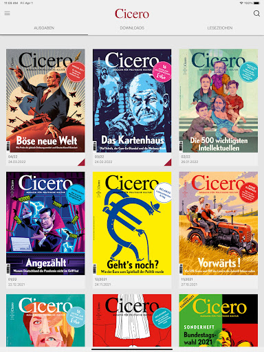 Android application Cicero Magazin screenshort