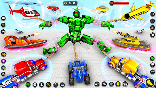 Dino Robot - Car Robot Games screenshot 5
