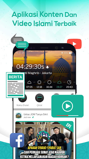 Muslim Go--Adzan, Waktu Sholat Screen 3