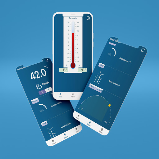 Android application Thermometer For Room Temp screenshort