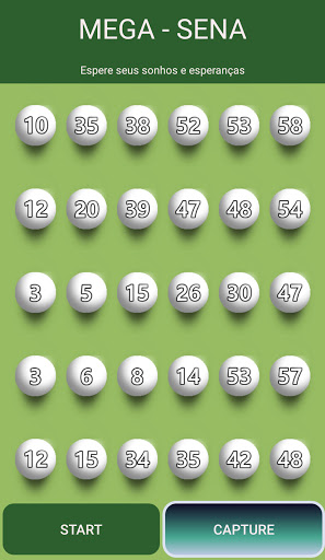 Mega Sena - brasil lottery Number generator