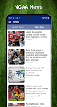 screenshot of Scores App: College Football
