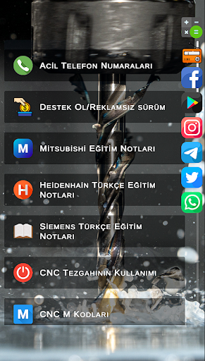 Android application CNC Pratik Bilgiler screenshort