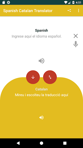 Traductor de Español a Catalán y viceversa.
