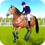Cover Image of Baixar Horse Jumping 3D- Horse Riding  APK