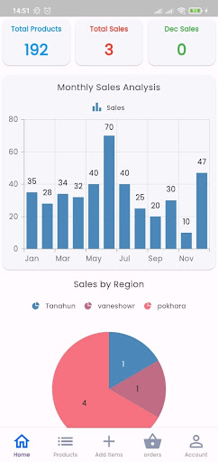 Android application Ramro Parts (Seller) screenshort