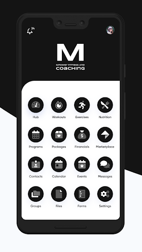 Android application Mpower Fitness And Coaching screenshort