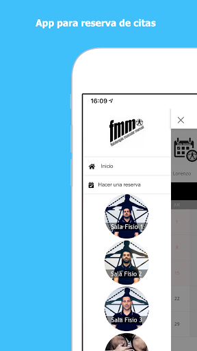 Android application Fisio fmm screenshort