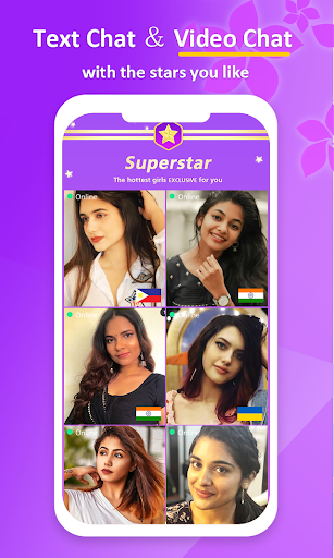 Android application Hinow Lite - Live Video Chat screenshort