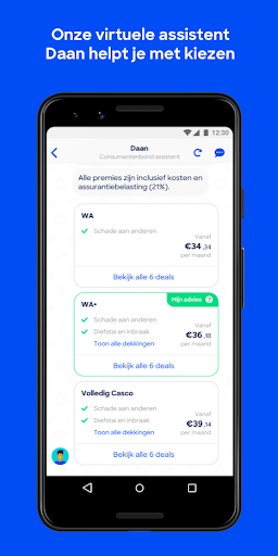 Consumentenbond Voordeelcoach Screen 3