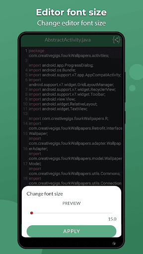 How do you change android app source code?