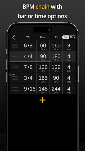 Screenshot of Metronome by Polygonium
