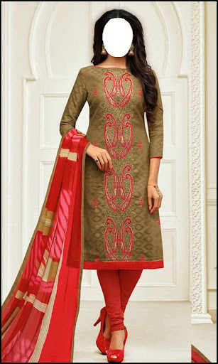 Android application Women Party Wear Churidar suit screenshort