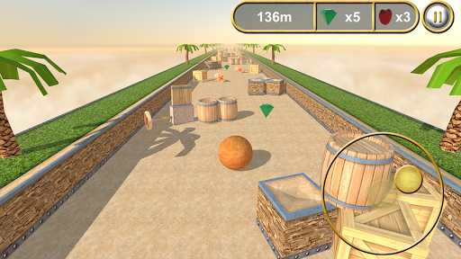 Android application Rolling Sphere: Balance & Run screenshort