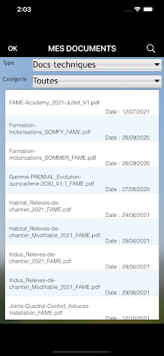 FAME FDV Screen 3