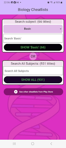 Biology Cheatlists Screen 2