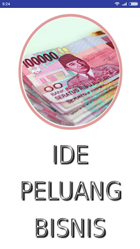 Android application Ide Peluang Bisnis Usaha screenshort