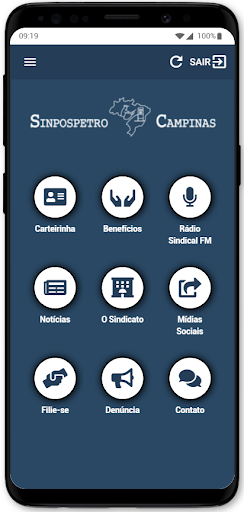 Android application SINPOSPETRO CAMPINAS screenshort