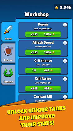 Tiny Army : Idle Tanks Battle - Screenshot 4