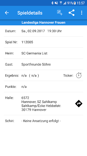 SC Germania List Handball Screenshot 3 - AppWisp.com