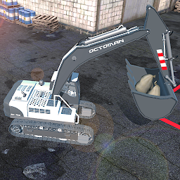 Imagem do ícone Simulador escavadeira pesado