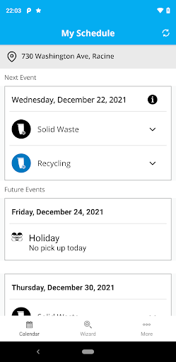 City of Racine, WI Recycles Screen 3