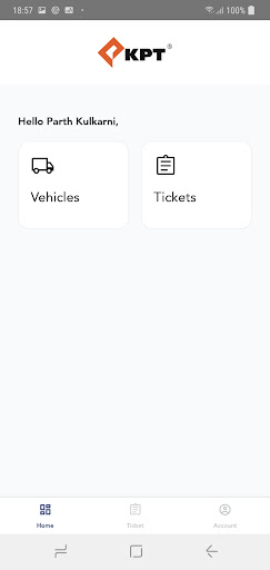 Android application KPT Service screenshort