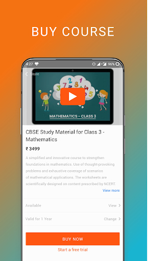 Android application EduSaksham screenshort