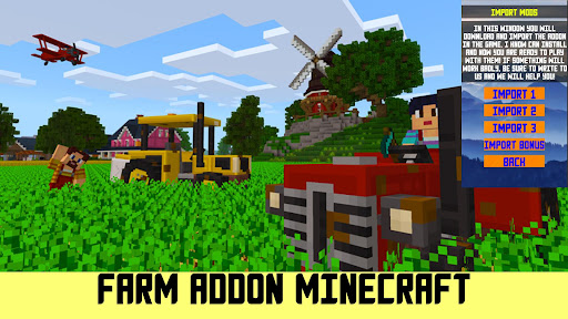 Farm Mod for Minecraft PE