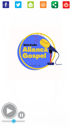 Rádio Aliança Gospel Screen 3