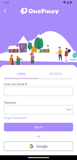 Android application One Pinoy screenshort