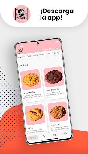 Android application Worchips Cookie Co screenshort
