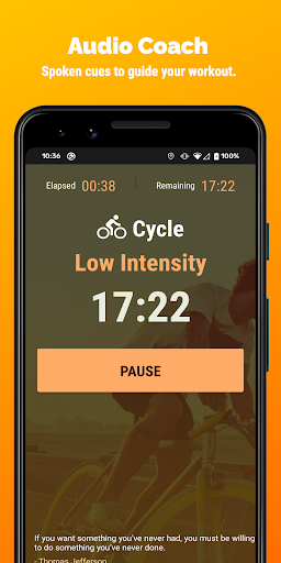 Screenshot of Start Cycling - Workout Coach