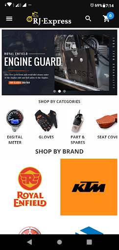 Android application RJ Express screenshort