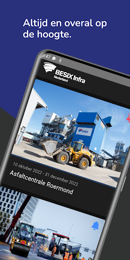 Android application BESIX Infra Nederland screenshort