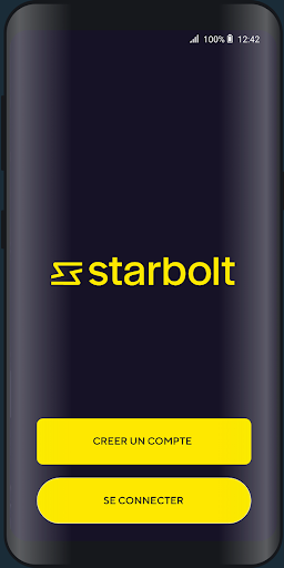 Android application Starbolt screenshort